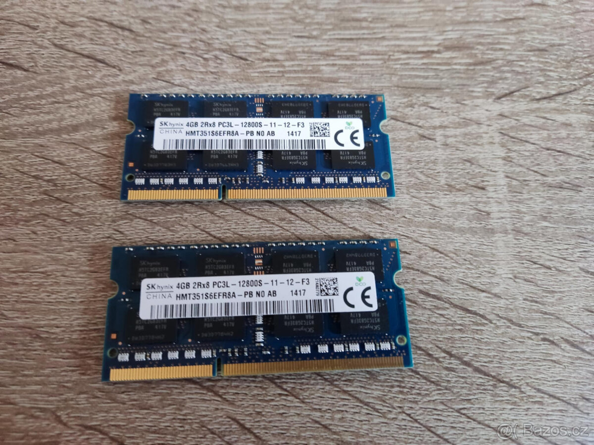 SK Hynix 4+4GB DDR3L Notebook