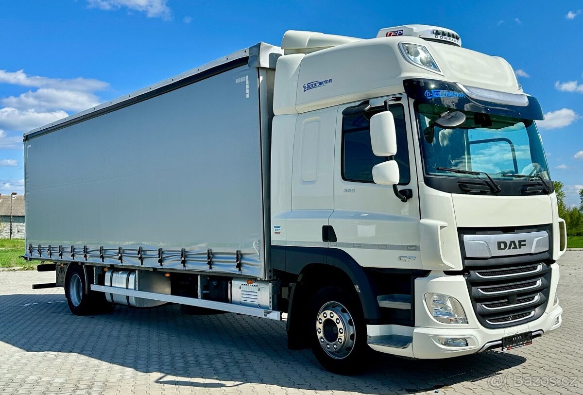 DAF CF 320 / VALNÍK S PLACHTOU / 21 PALETOVÝ / R.V 2021