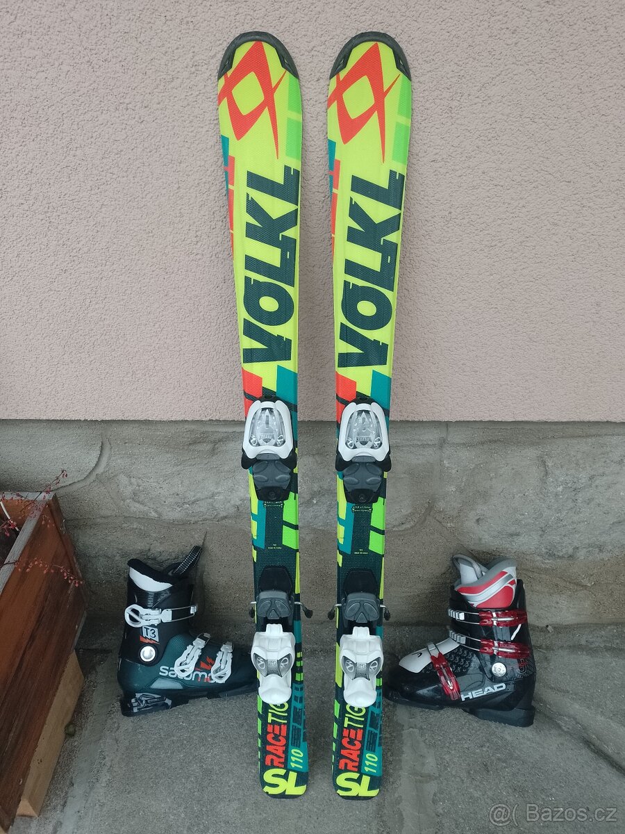 Dětské lyže VOLKL RACETIGER SL ROCKER  110cm