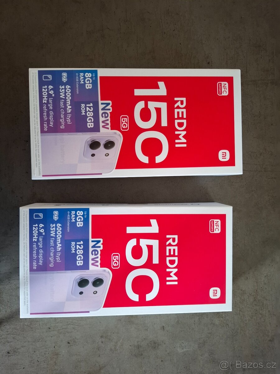 Redmi 15 C 8 GB 128 2x
