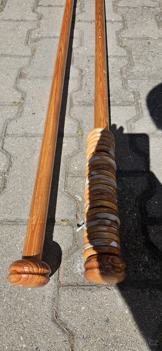 Garnyz - Drevena - 265cm - 2 kusy