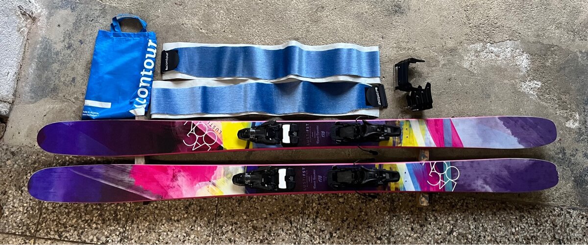 Skialp / freeride lyže Lusti Lagoon, vázání Armada Shift