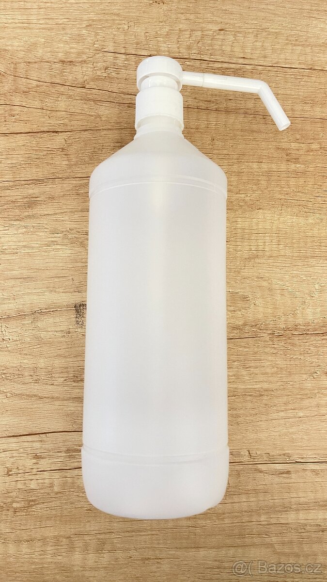 Plastová lahev 1L s dávkovací pumpičkou