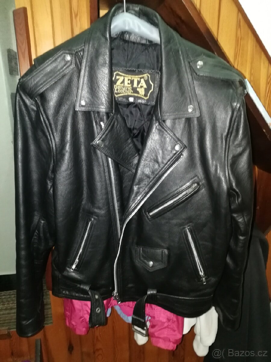 Kožená bunda-krivak