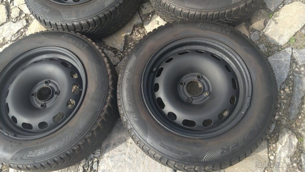 zimní 195 65 15 + disky 4x108 na PEUGEOT , CITROEN