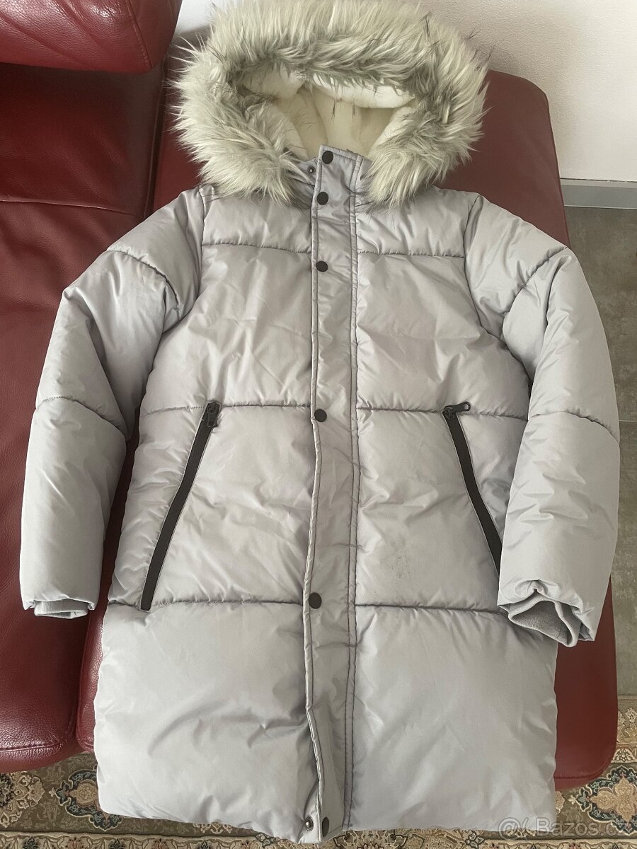 Dětská zimní bunda parka ORIGINAL MARINES 164, jak NOVÁ