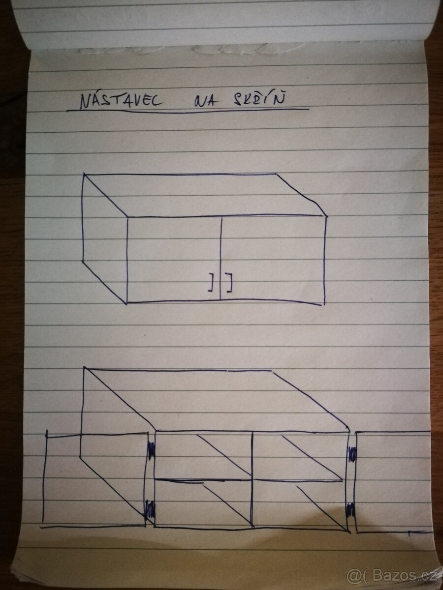 Nástavec na skříň