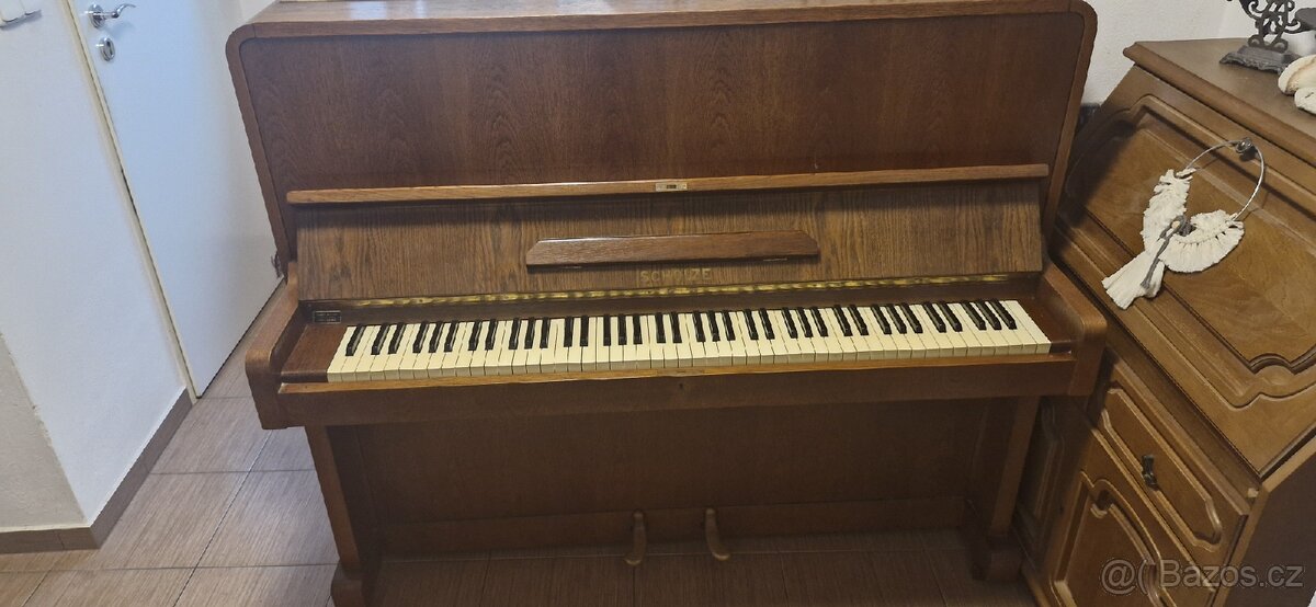 Scholze klavír – udržované