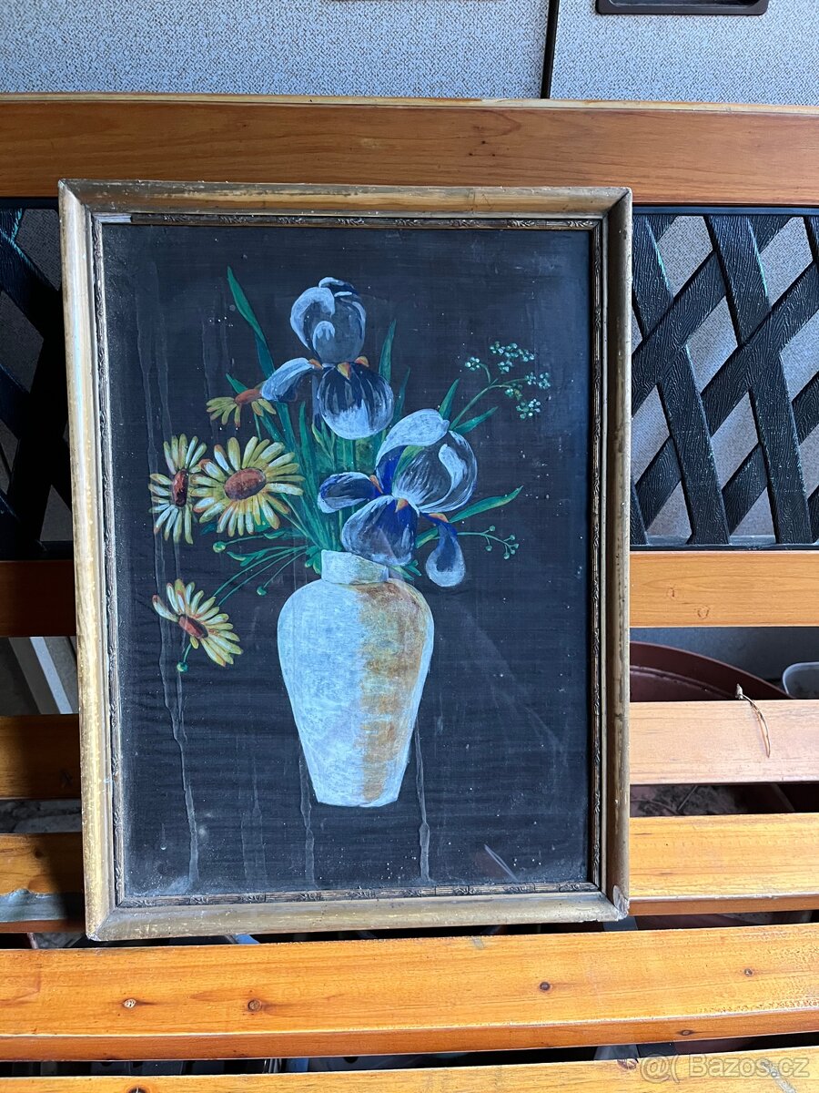 Obraz kresba květina 30x40cm