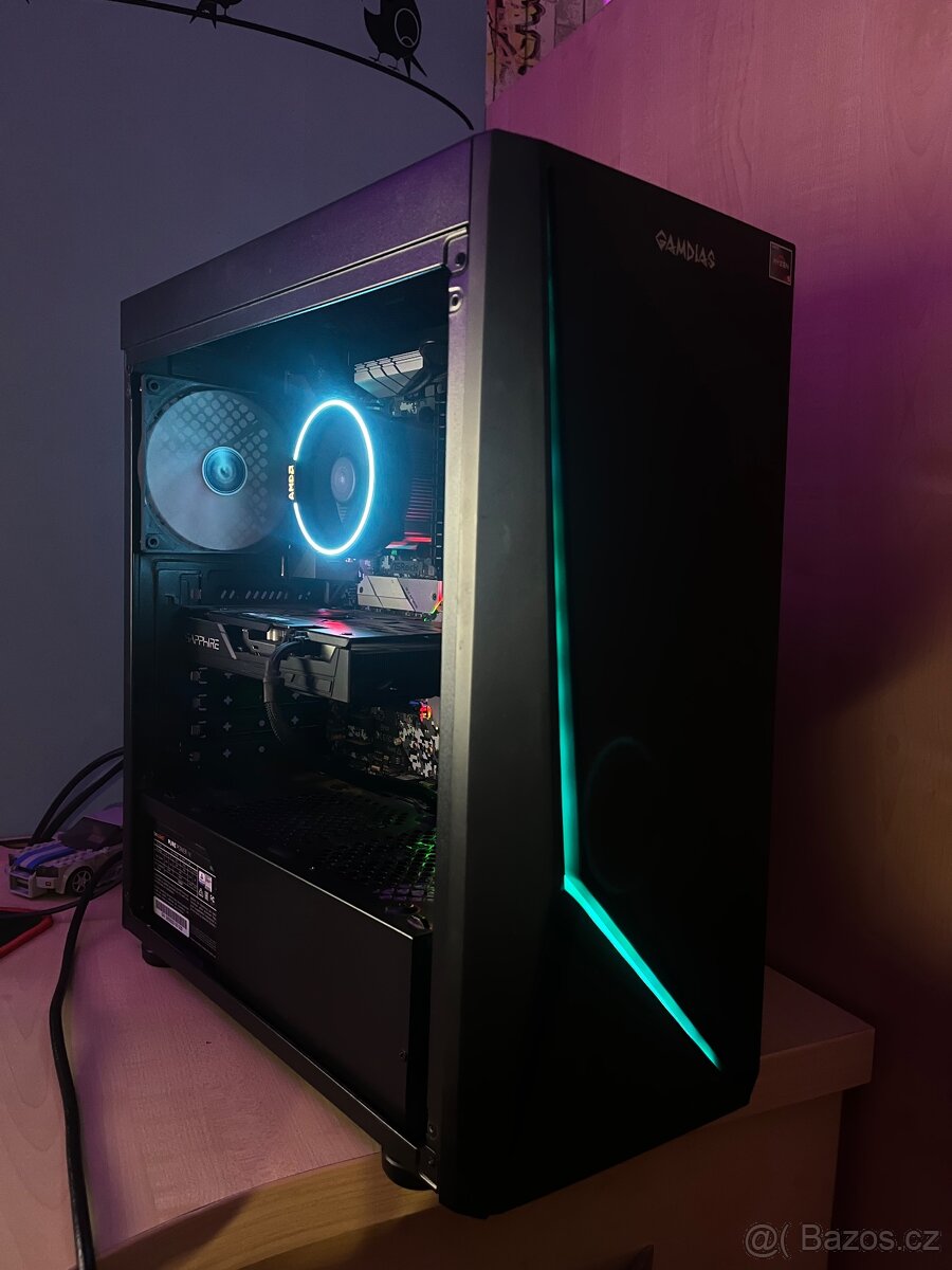 Herní PC ryzen 5 2600, radeon 5500 XT
