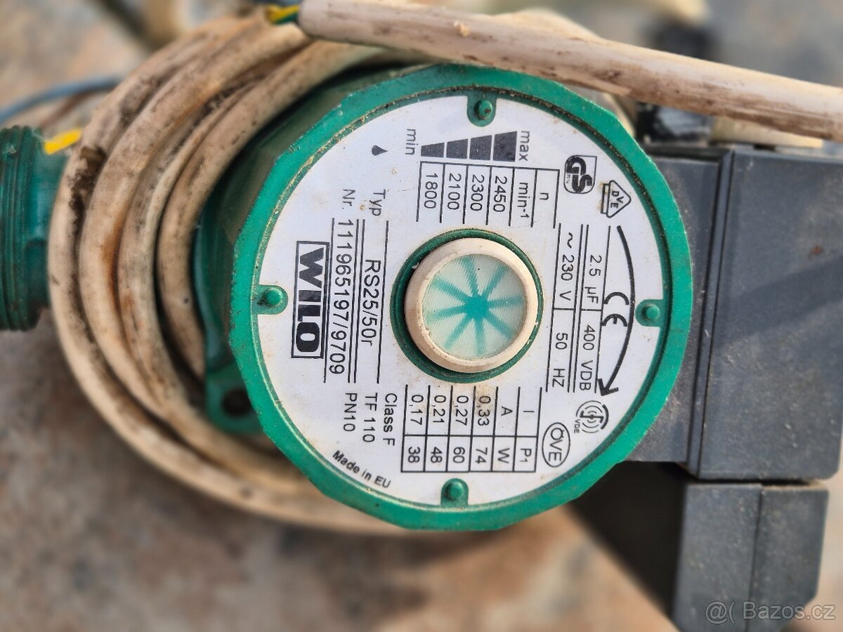 Oběhové čerpadlo WILO RS 25