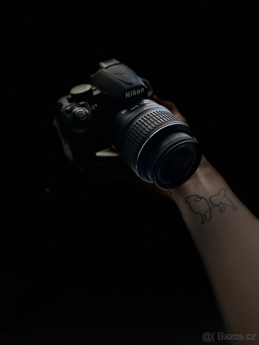 Zrcadlovka Nikon D3100 + 18/55mm VR objektiv
