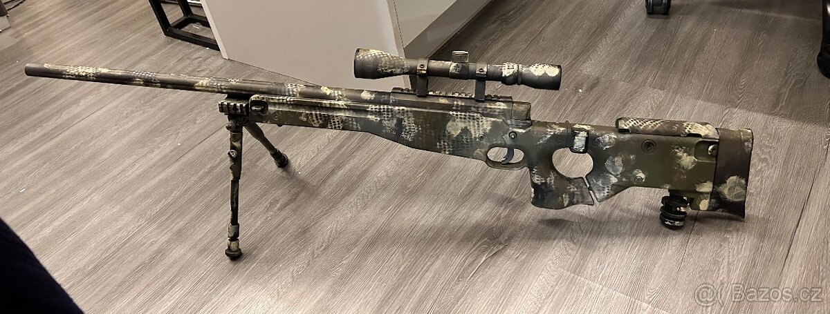 AWP s nožičkami, Camo provedení(optika součástí balení)