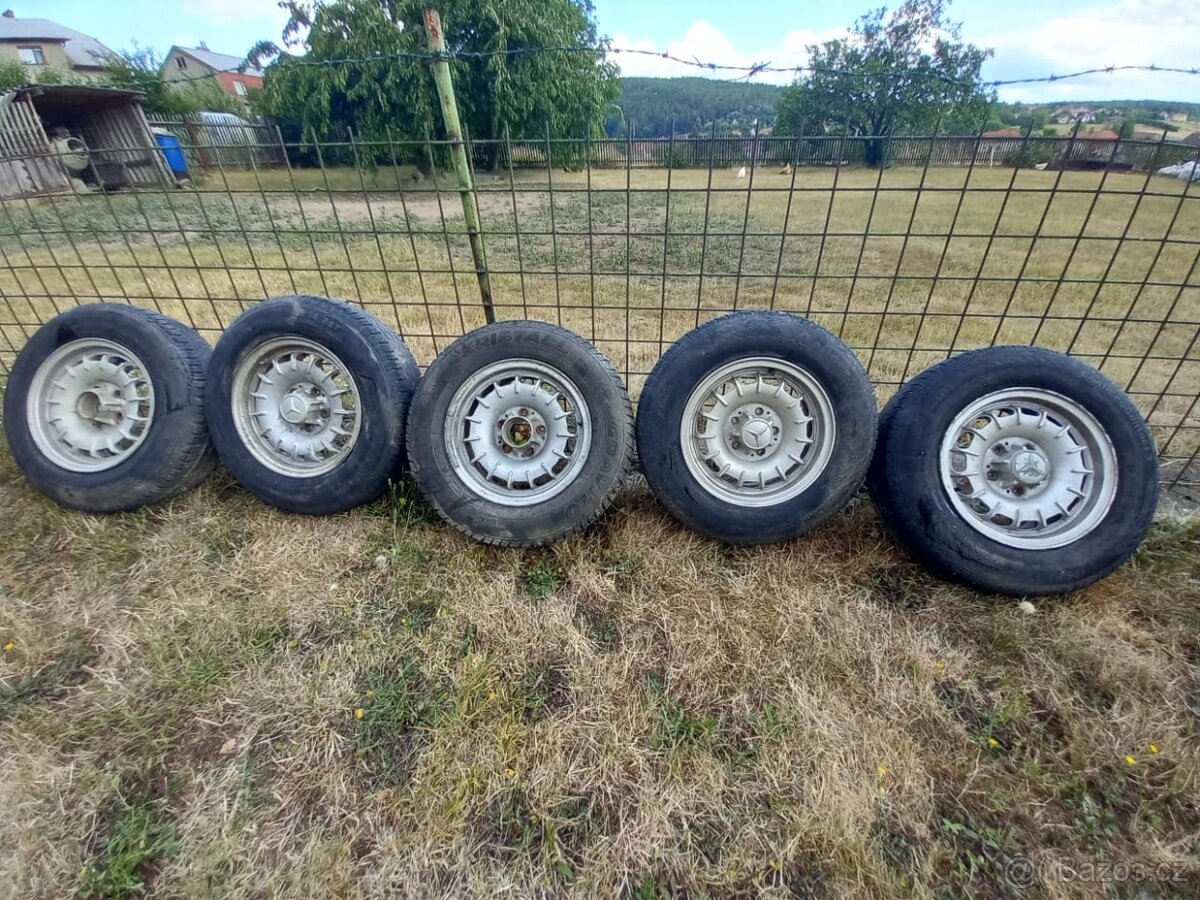 Originální Mercedes ALU kola 14”