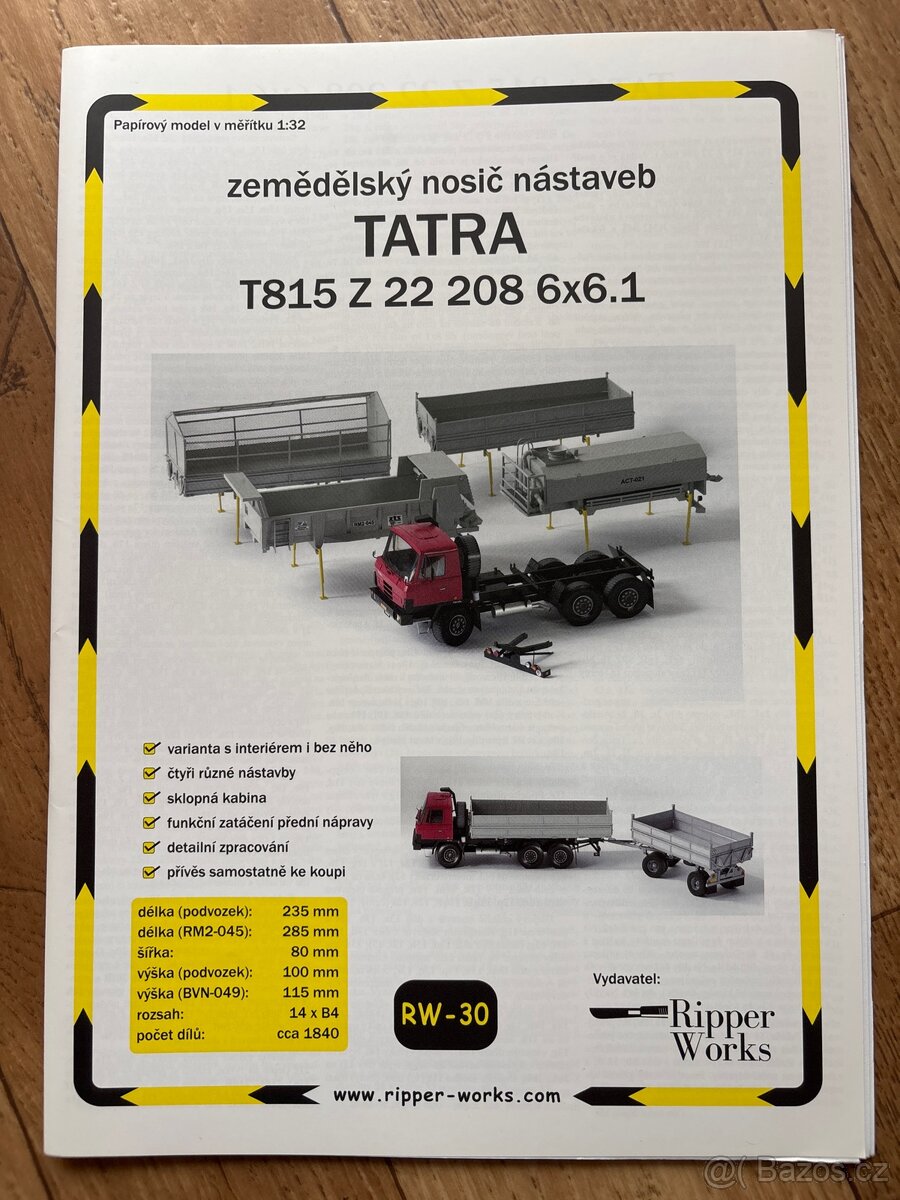 T815 Z 22 208 6x6.1, 1:32 Ripper Works