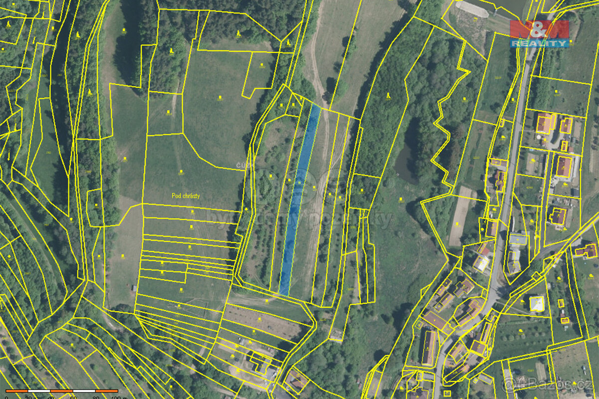 Prodej louky, 13612 m², Vysoké Pole