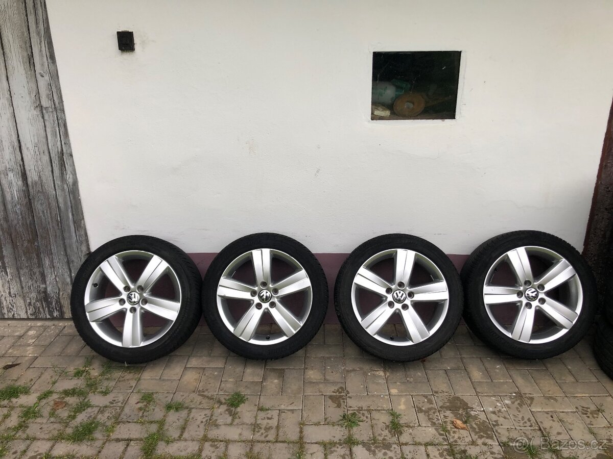 Orig.sada ALU kol VW Golf, Touran, Caddy, Passat, Eos 5x112