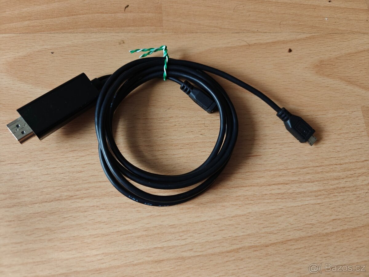 MHL 2.0 (micro USB/HDTV) adaptér kabel na HDMI 1,5m