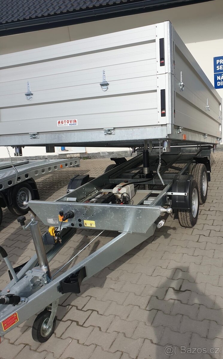 AGADOS Atlas V270G – sklápěcí přívěs 2 700 kg, r. 2024, TOP