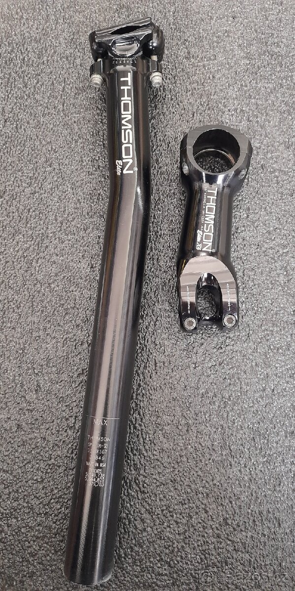 THOMSON ELITE  sedlovka + představec