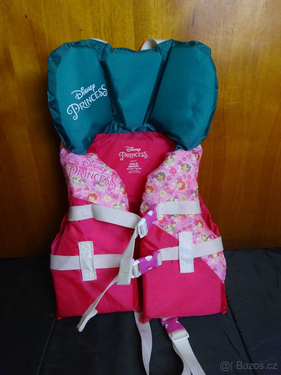 záchranná vesta Disney Princess 14 do 27kg