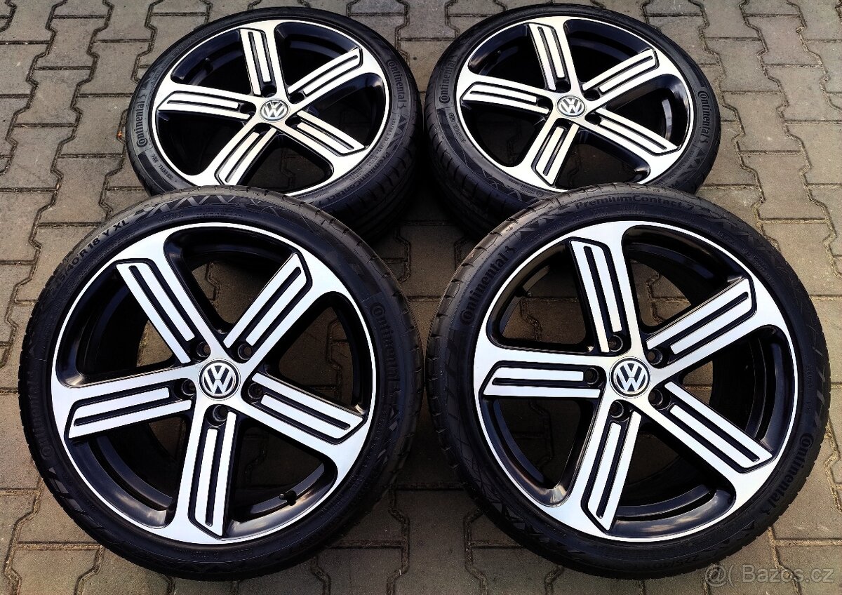 Alu kola originál Volkswagen Golf VII, VIII, GTI , 5x112 R18