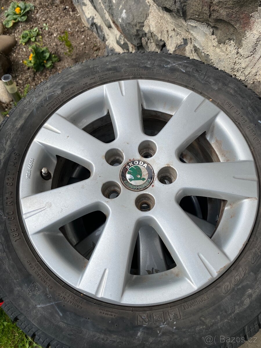Alu kola škoda Fabia