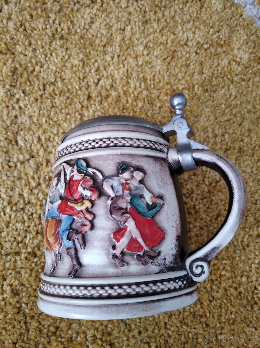 Korbel BEYER ručně malovaný