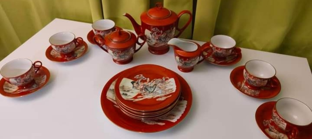 Porcelánová sada + obraz