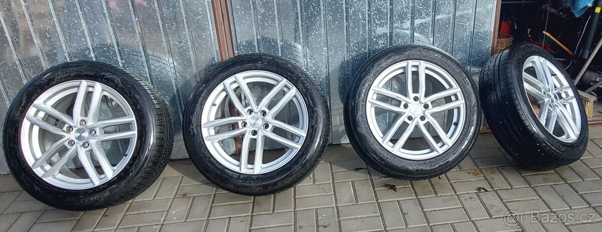 Zimni pneu s alu disky 225/55 R18