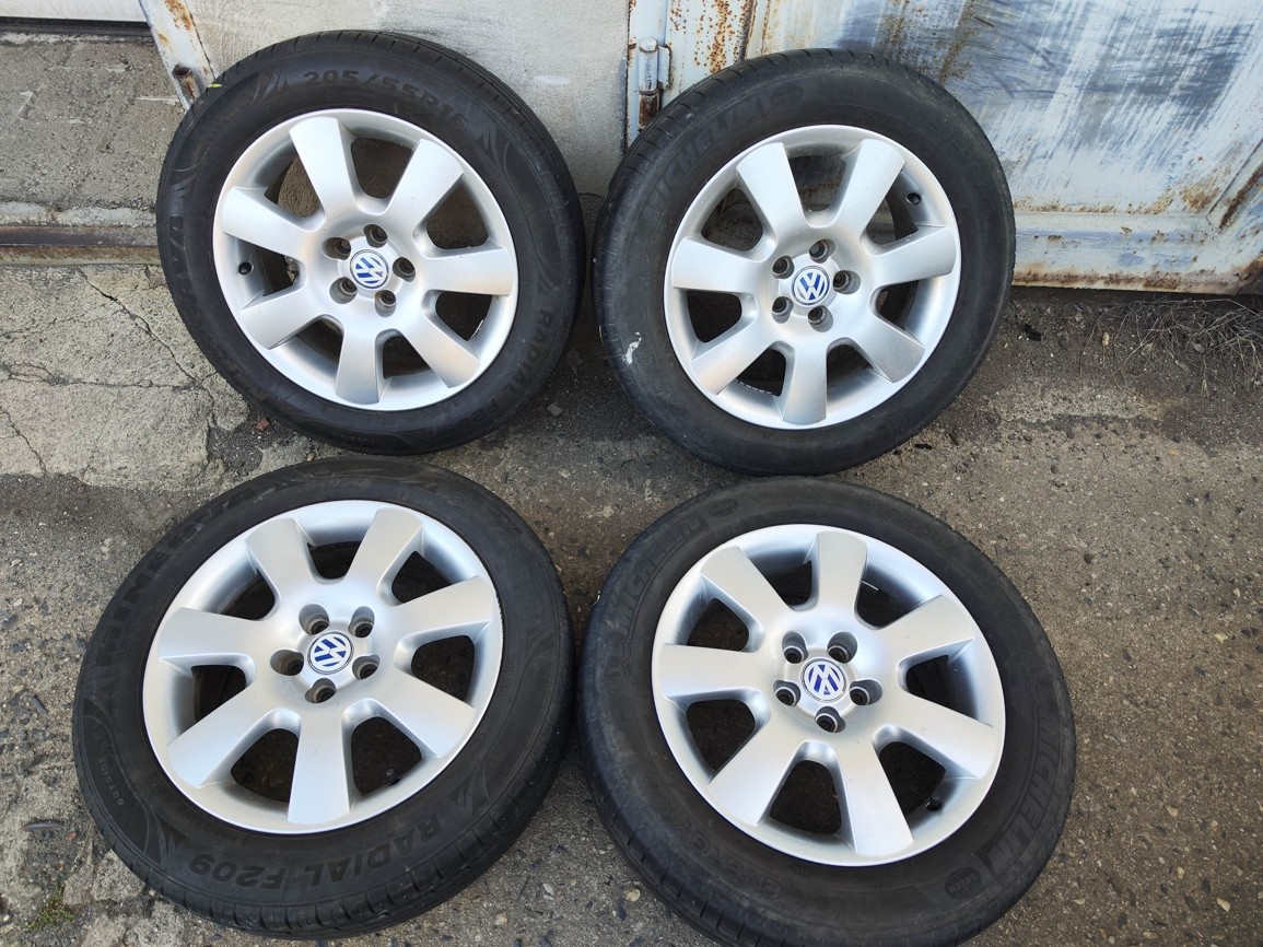 16"letní alu sada Route 66 5x100 origo Golf 4 Bora Octavia