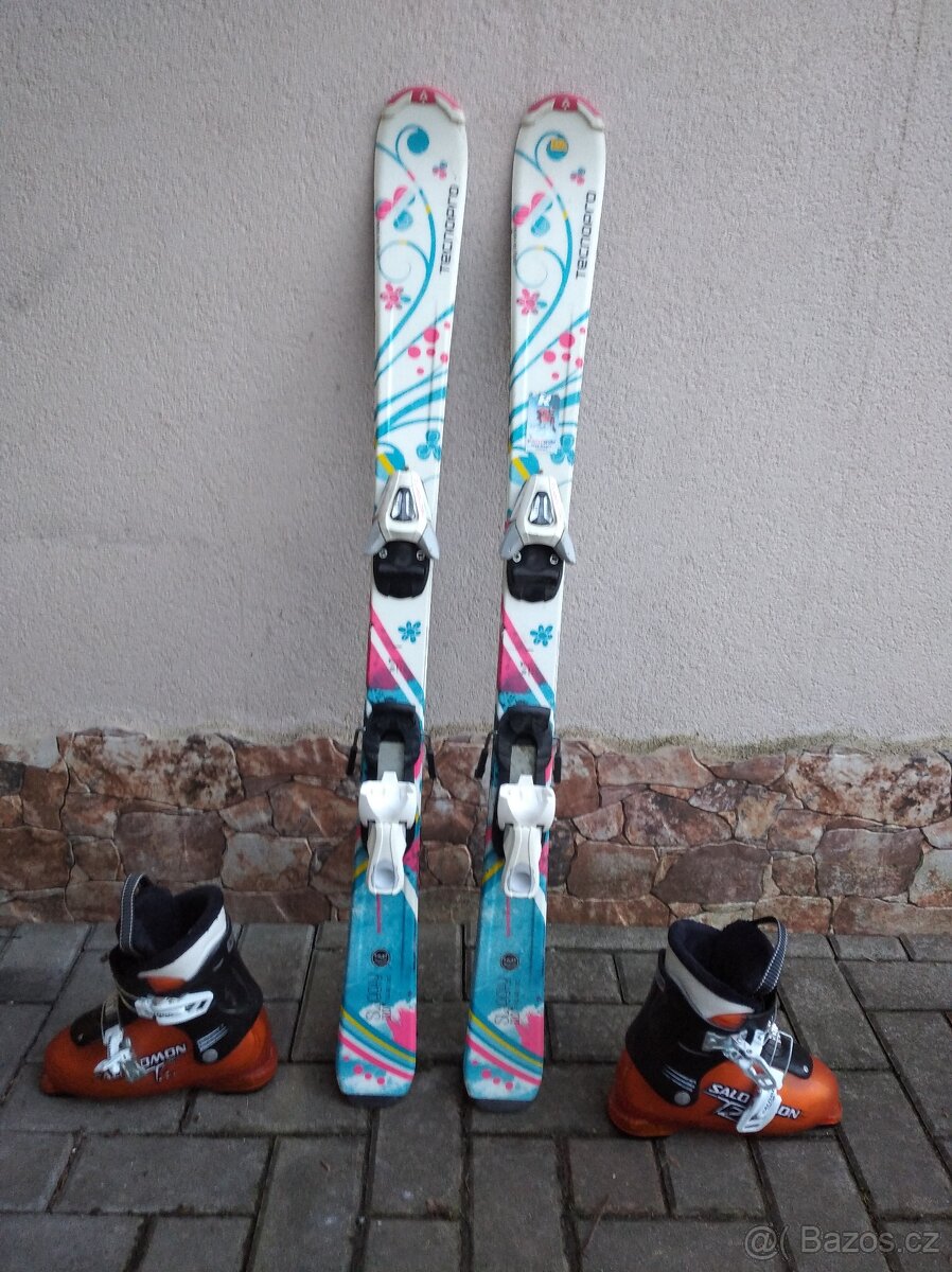 Lyže 110 boty 21
