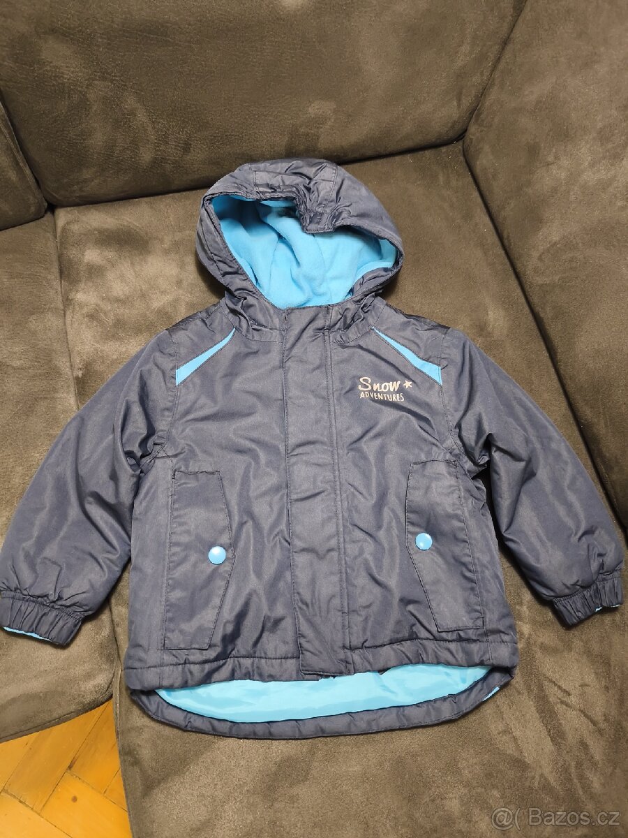 Set zimní bunda a oteplovaky 86/92