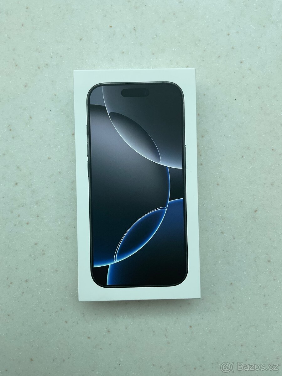 Apple iPhone 16 Pro 256GB černý titan + fólie