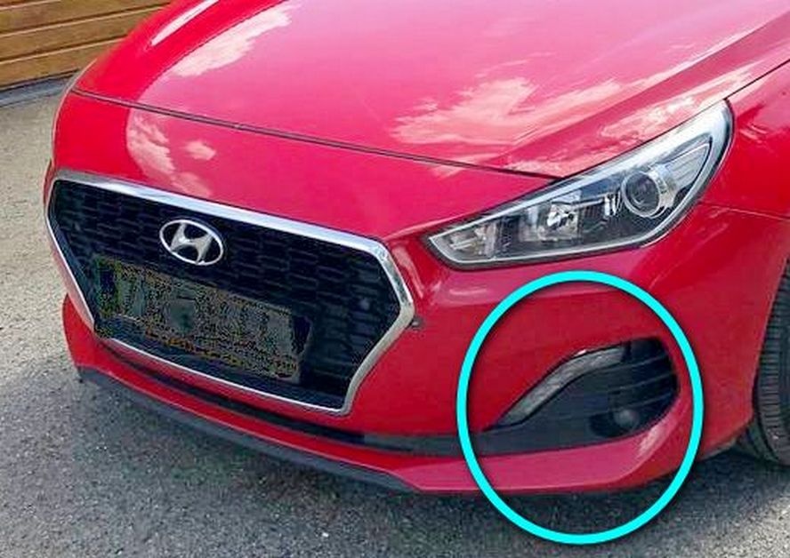 Hyundai i30 přední Mlhovky original