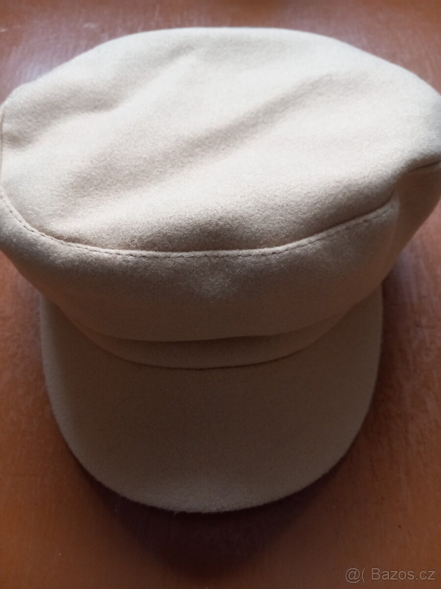 Dámská zimní čepice/kšiltovka vel. 56 cm NOVÁ