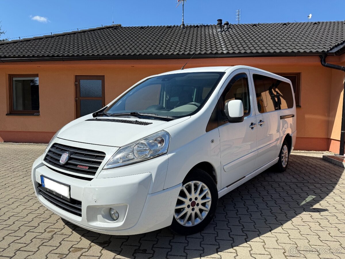 Fiat Scudo 2.0 JTD 120 kw, původ Čr, 8 míst
