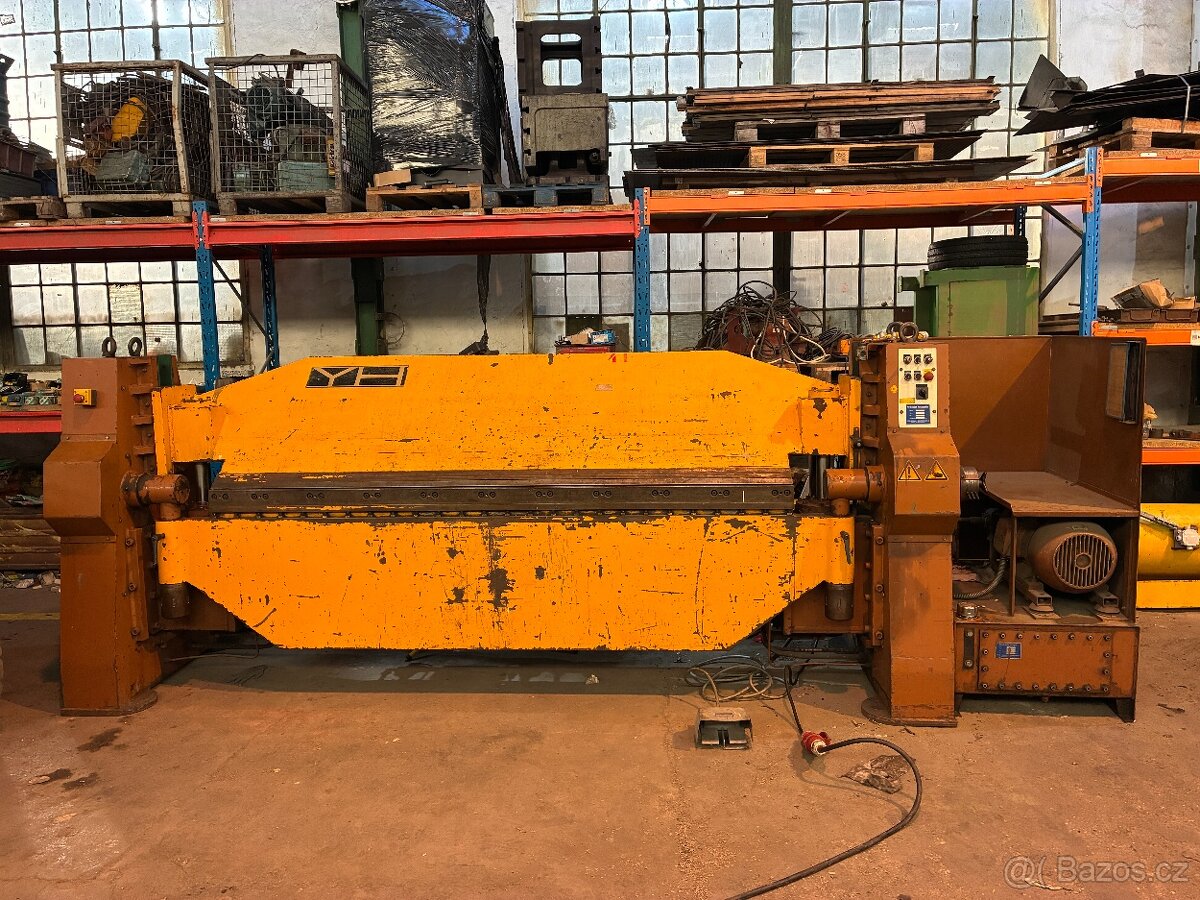 Švédská ohýbačka plechu 2500x6mm