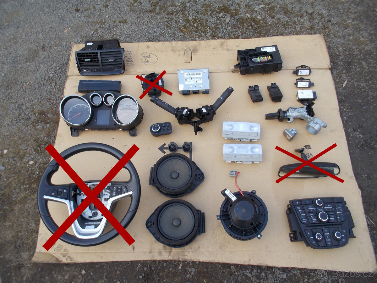 Díly Meriva B 1.4 88kw - č.1