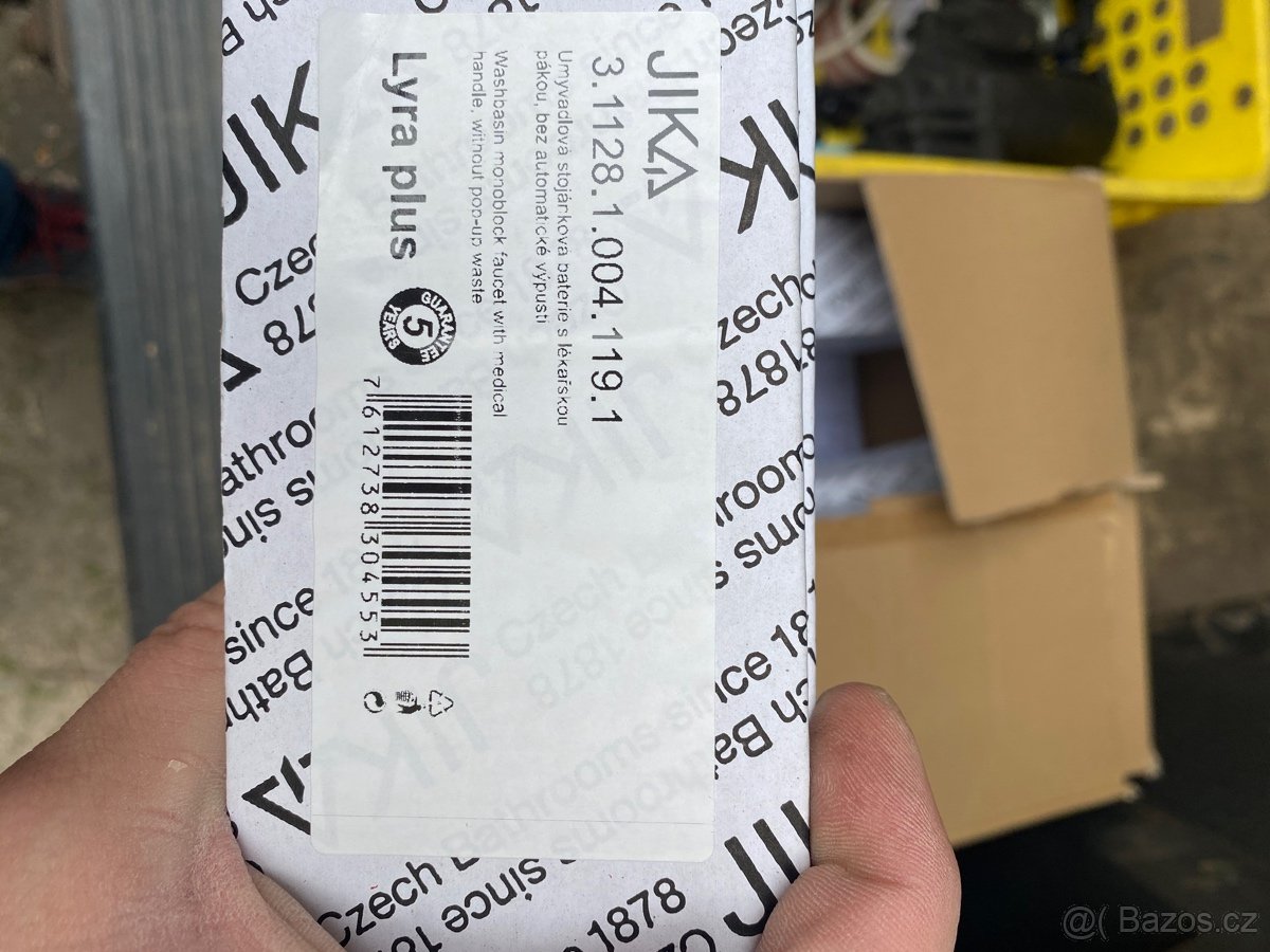 Baterie s lékařskou pákou Jika Lyra plus