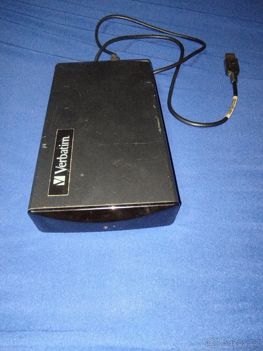 Externí Hard disk Verbatim 1TB - málo používaný