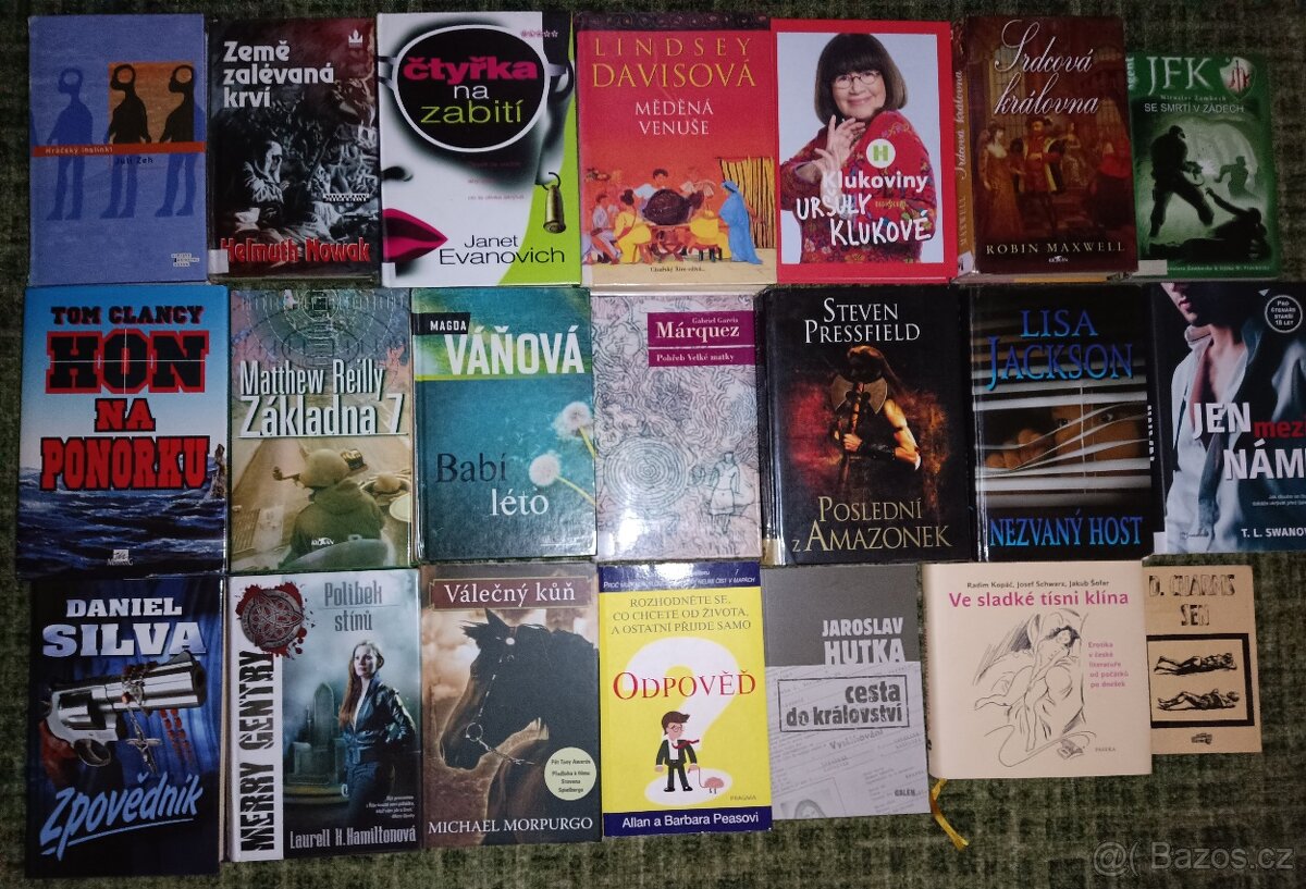Knihy různé žánry 1)