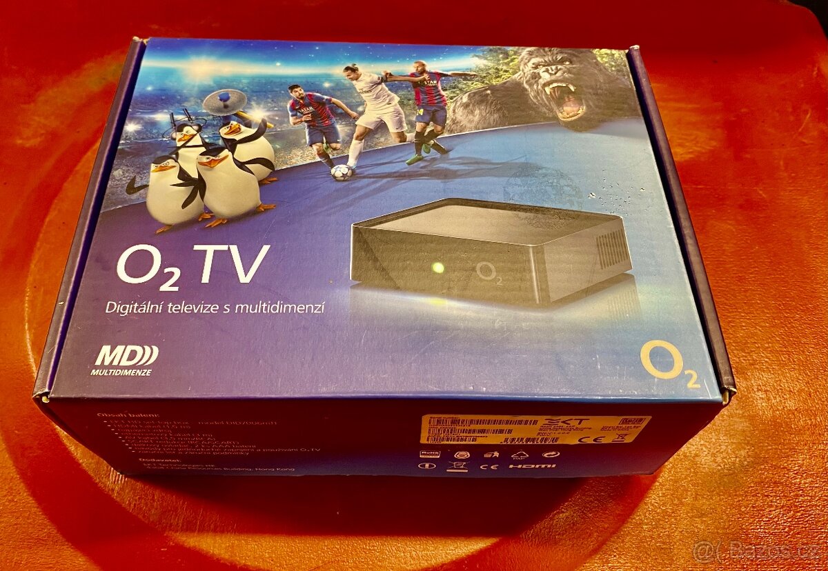 O2 TV set top box