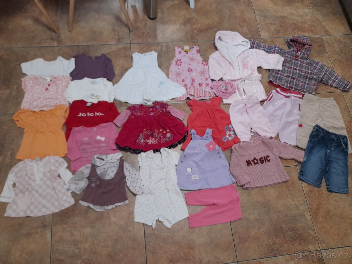 Dívčí set/balík , vel. 62/68