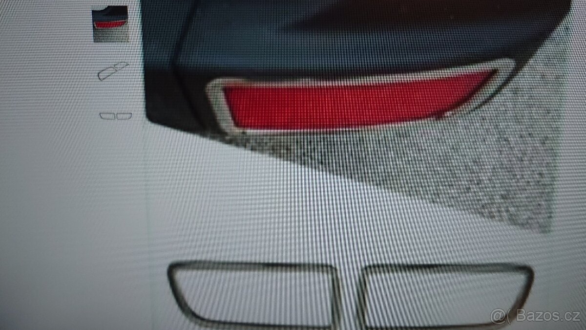 MBSprinter-Vw Crafter chromové rámečky