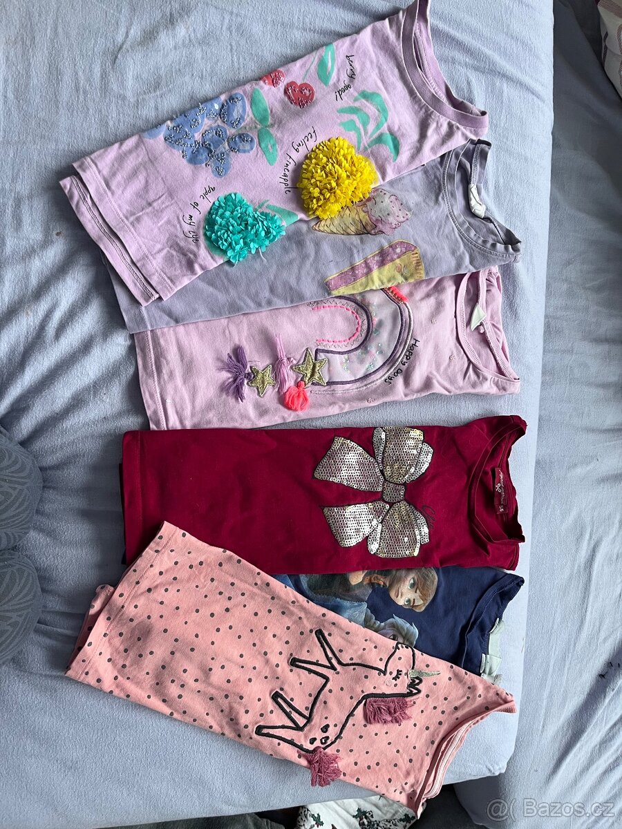 Trička kr./dl. rukáv 5 let