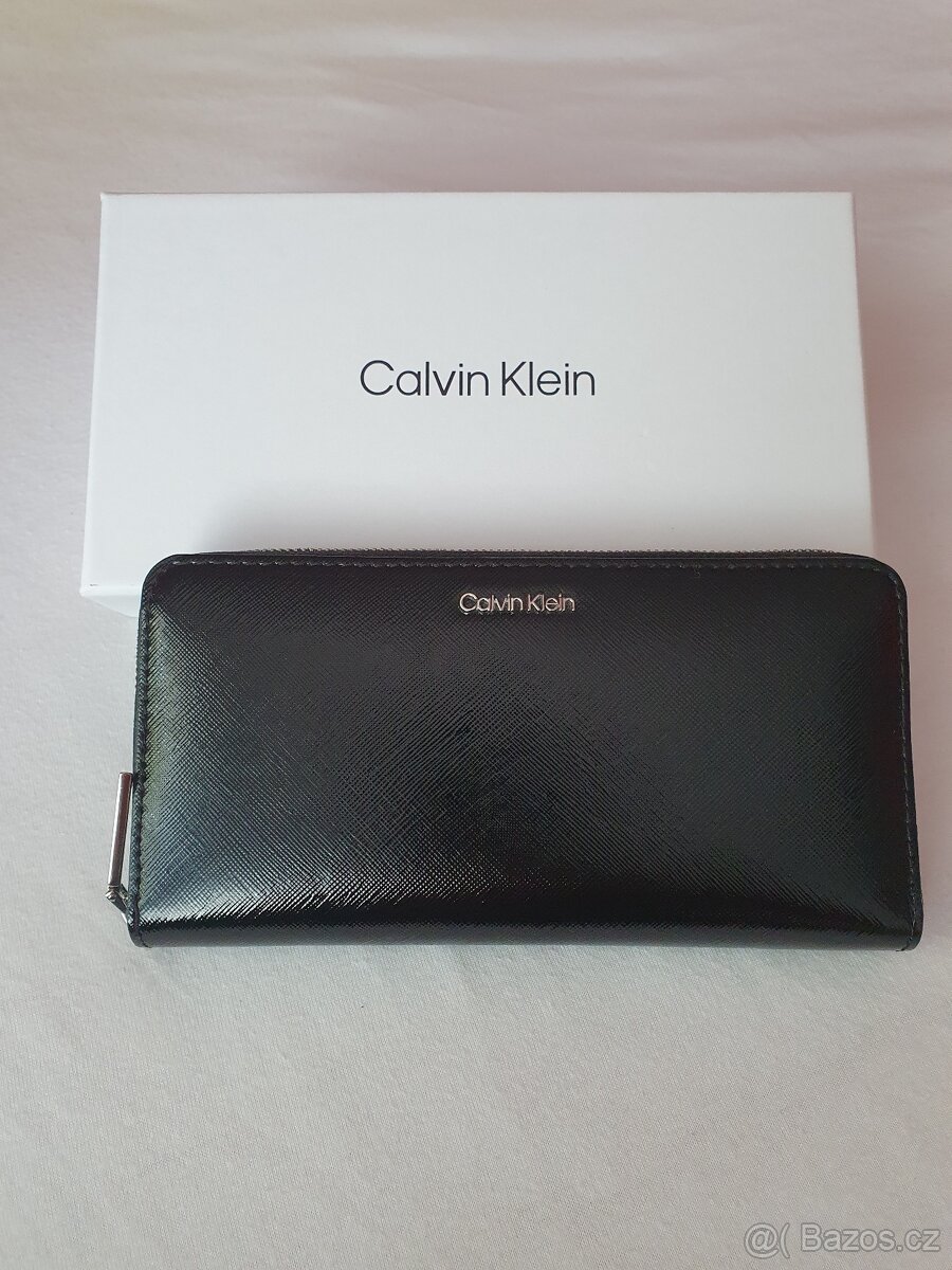 CALVIN KLEIN peněženka černá