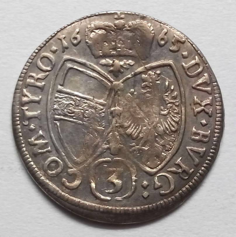 mince stříbro staré Tyrolsko