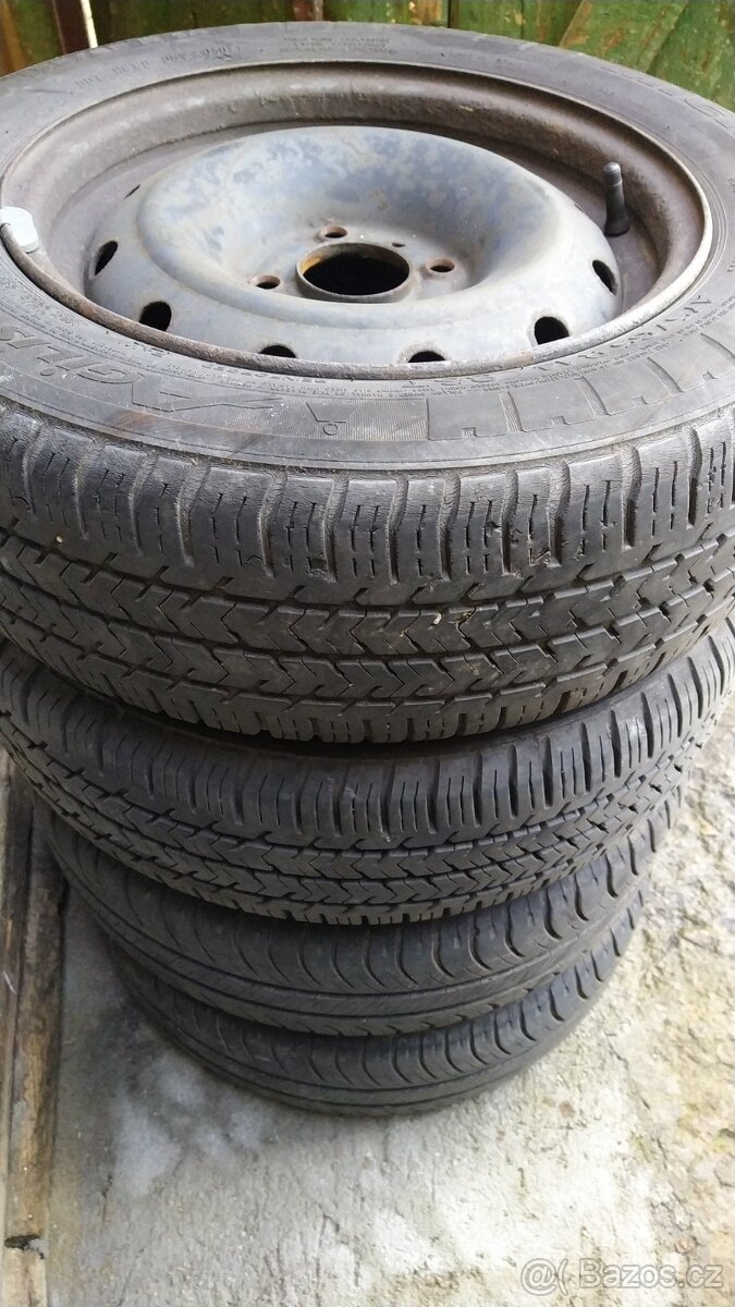 4x letní pneu Michelin + disky