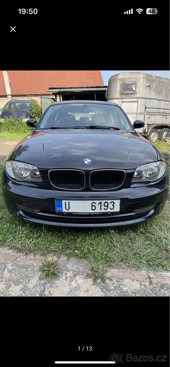 Bmw e87 116i 90kw facelift 2007 serviska 148xxxkm